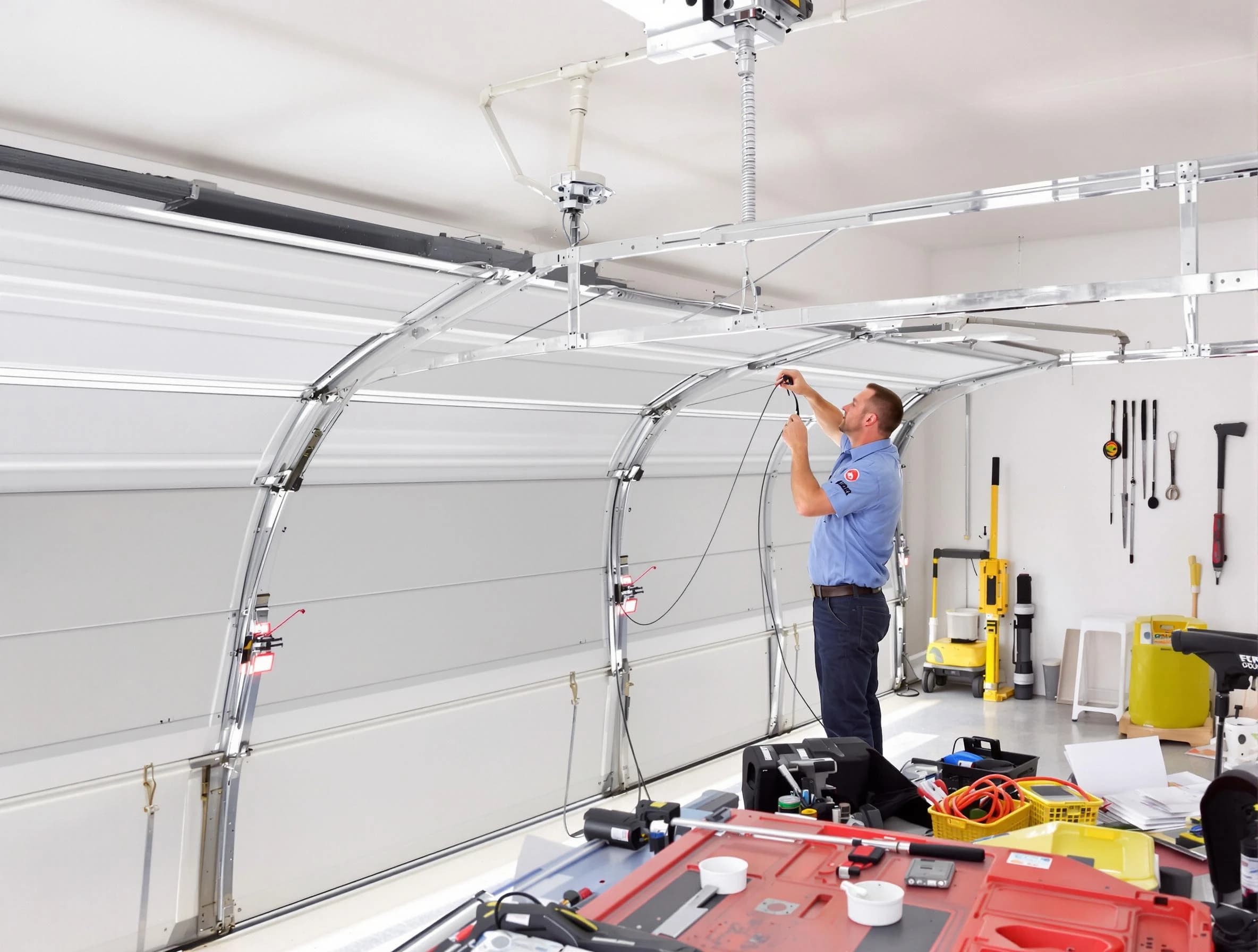 Garage door cable repair service by Orem Garage Door Repair in Orem