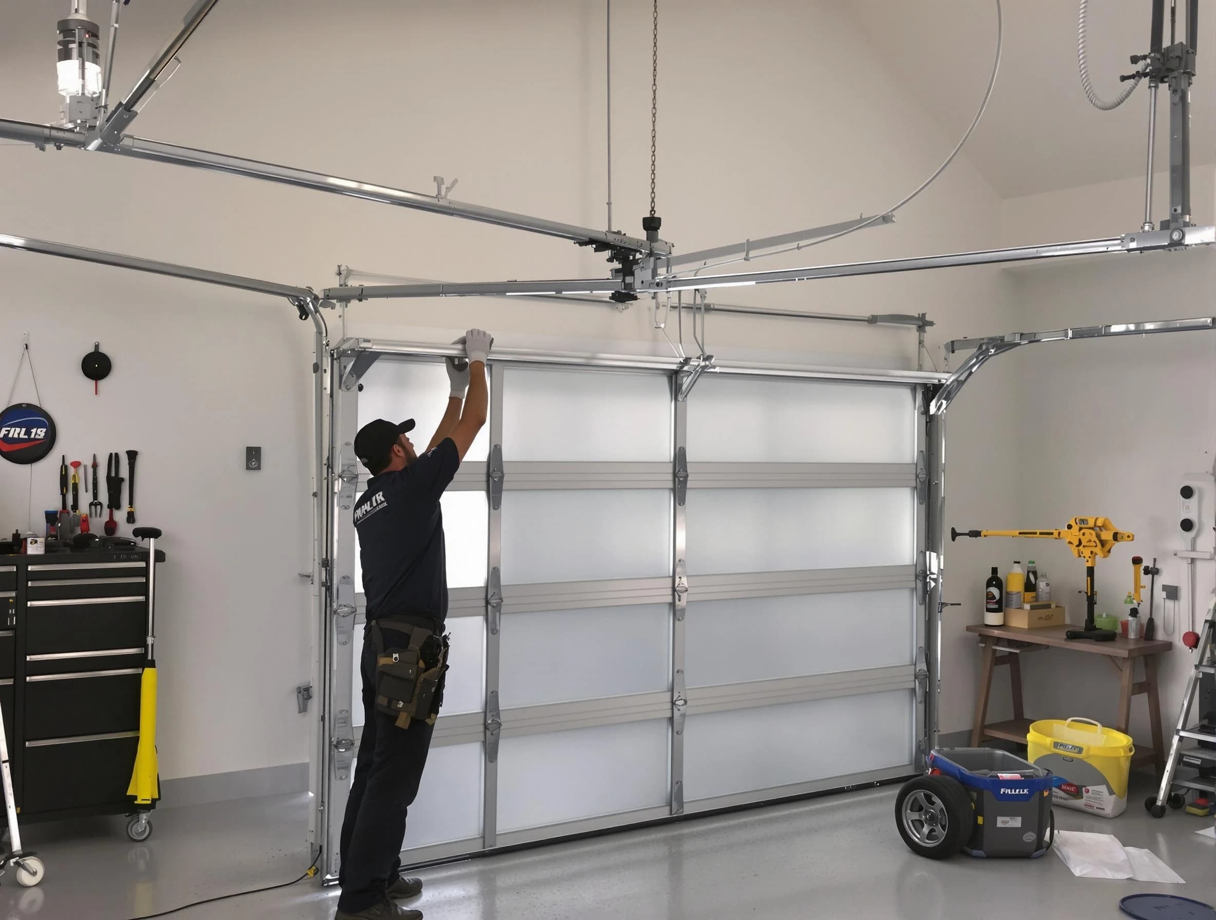 Orem Garage Door Repair certified team performing precision garage door installation in Orem