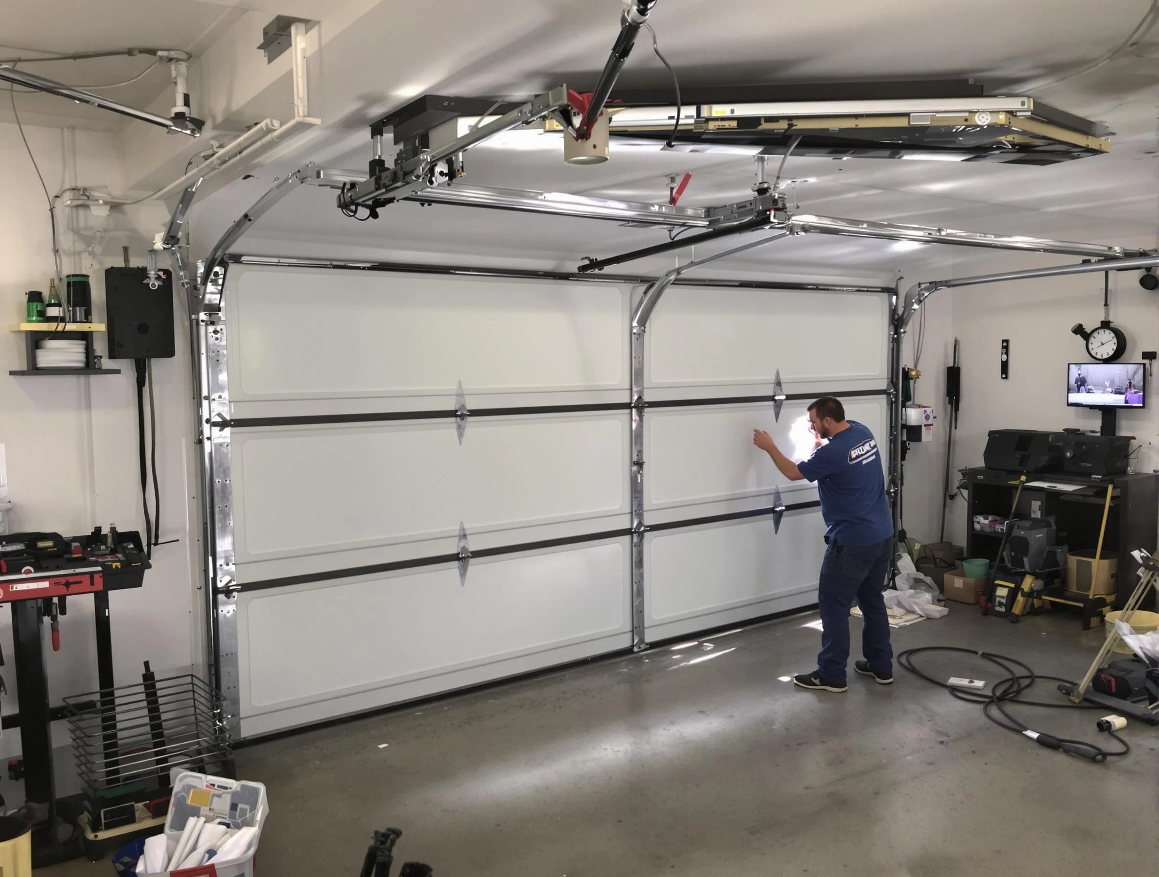 Professional garage door repair service by Orem Garage Door Repair in Orem