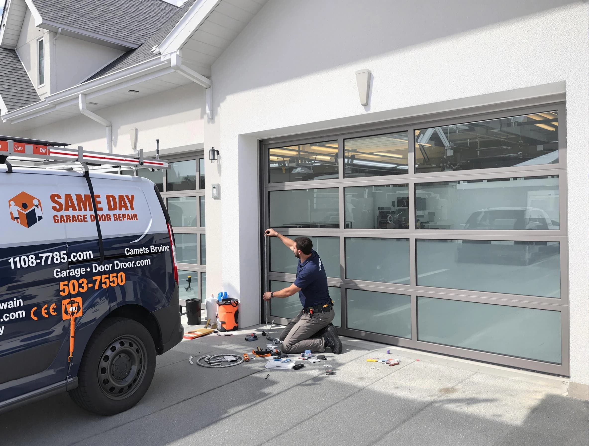 Same-day garage door repair service by Orem Garage Door Repair in Orem