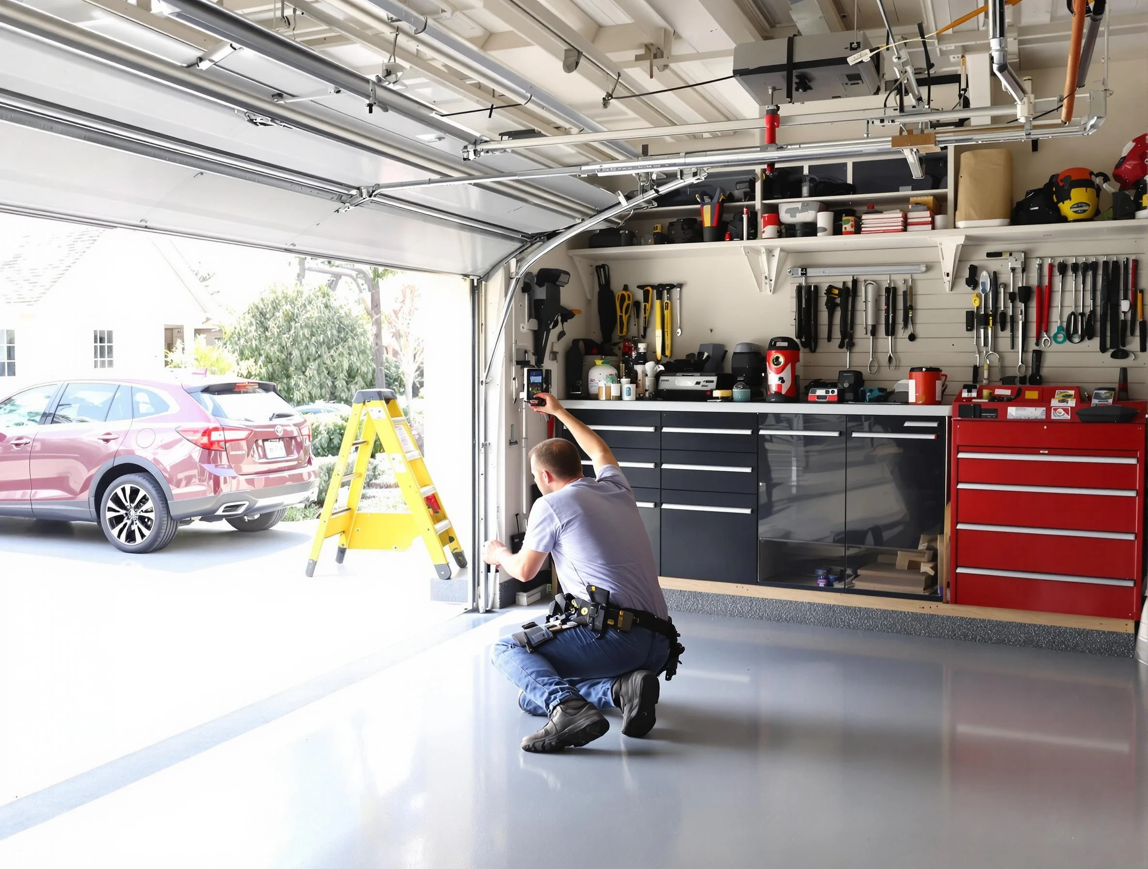 Local garage door repair service by Orem Garage Door Repair in Orem