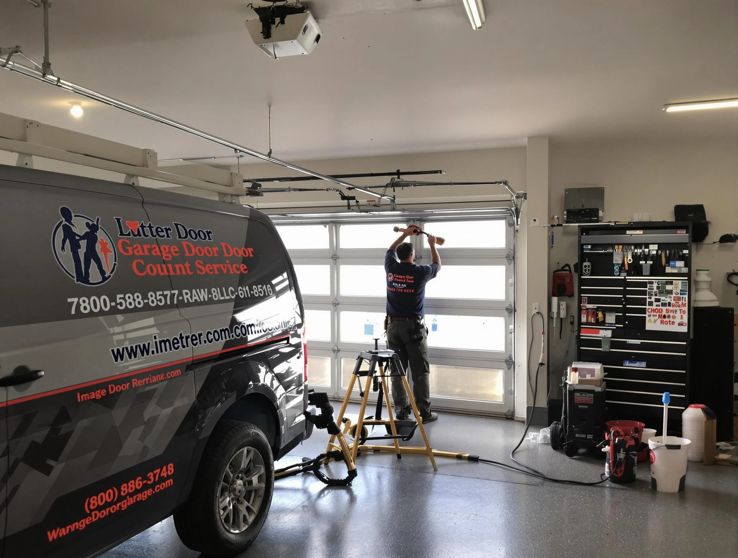 Orem Garage Door Repair rapid response team performing same-day repair in Orem