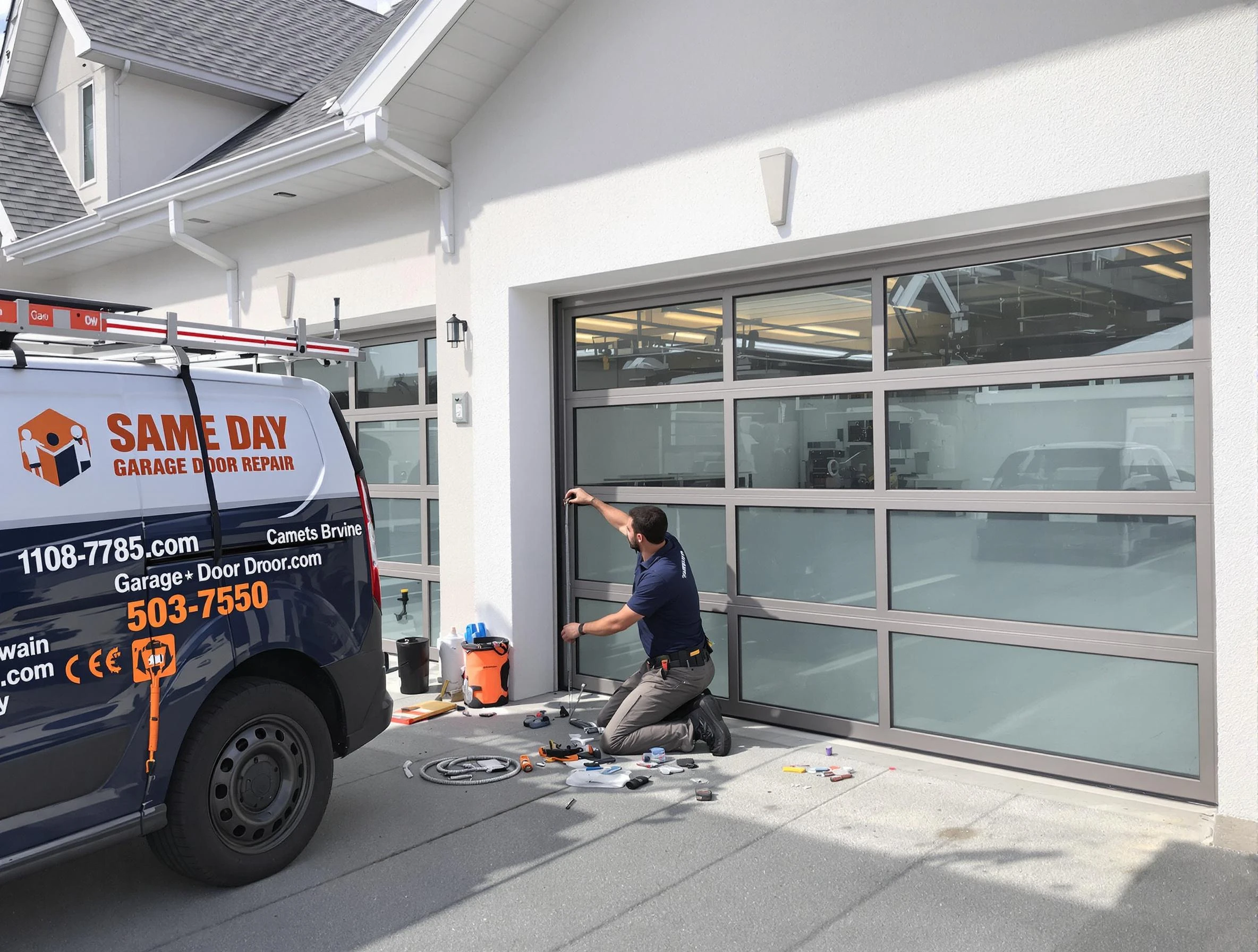 Same-day garage door repair service by Orem Garage Door Repair in Orem